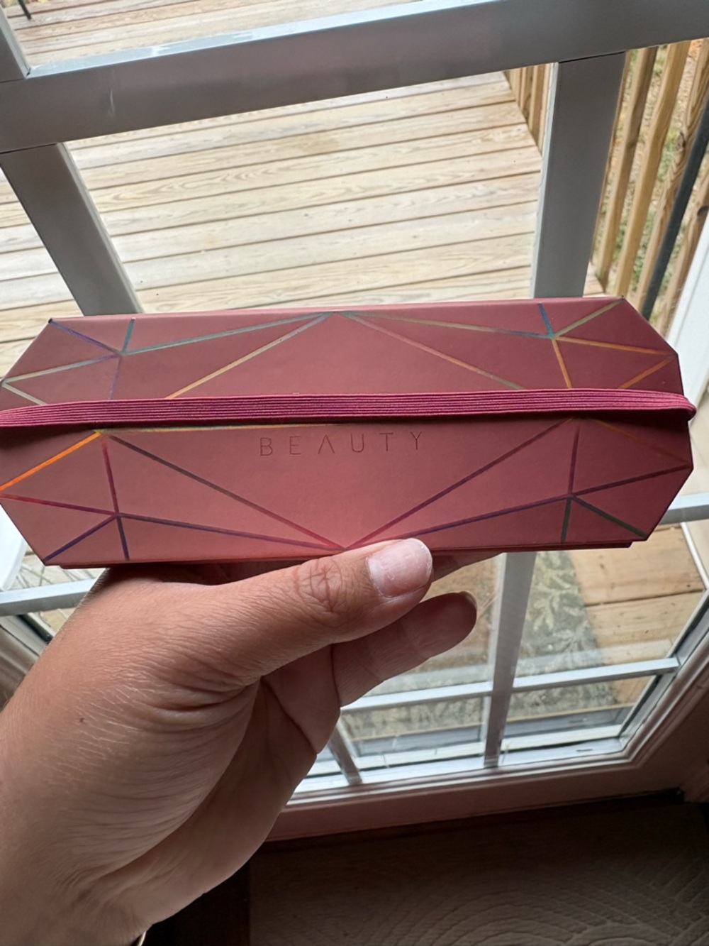Pink Eyeshadow Palette Case – Rose Pink
